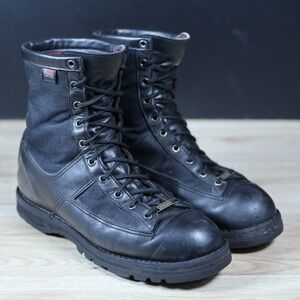 Mens Danner Acadia - 12EE Black 8" Leather Boots